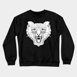 Cat Ornate Crewneck Sweatshirt